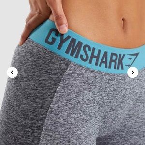 Gymshark Flex Leggings - Charcoal Marl/Dusky XS